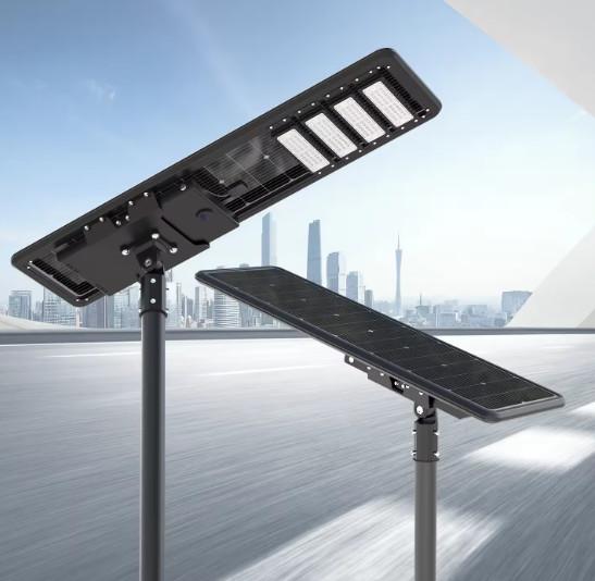 Quality 100W IP65 Waterproof Integrated Solar Panel System Integrated All In One Led Solar Street Light for sale