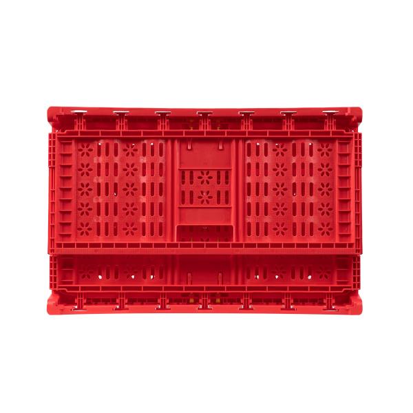 Customized Logo Foldable Toy Storage Basket Collapsible Mesh Crate for Easy Transport