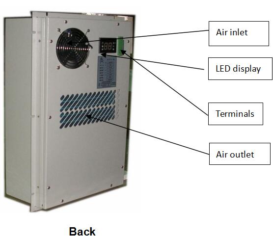 Server Cabinet Air Conditioner Variable Frequency Compressor Panel Board AC