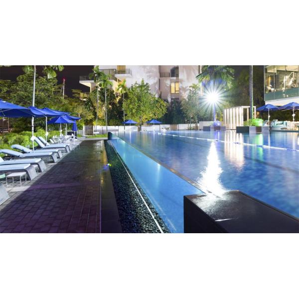 Superior Family Swimming Pool Acrylic Negative Edge Fish Tank for Swimming Pools