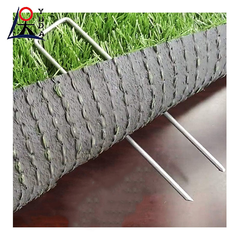 U-Type Turf Staples For Artificial Grass Rust Proof Sod Pins Stakes