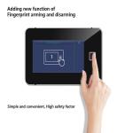 Voice LCD WiFi GSM SIM Smart Home Security Full Touch Screen Fingerprint