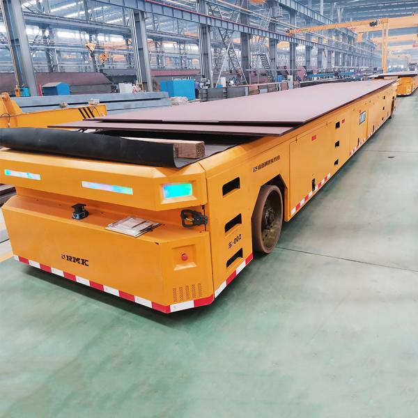 Quality Self Propelled AGV Automated Guided Vehicle Battery Powered Remote Control for sale