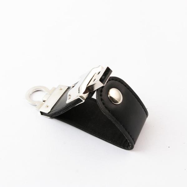 High Speed Leather USB Flash Drive 2.0 3.0 Full Memory 128GB 256GB Embossing Logo