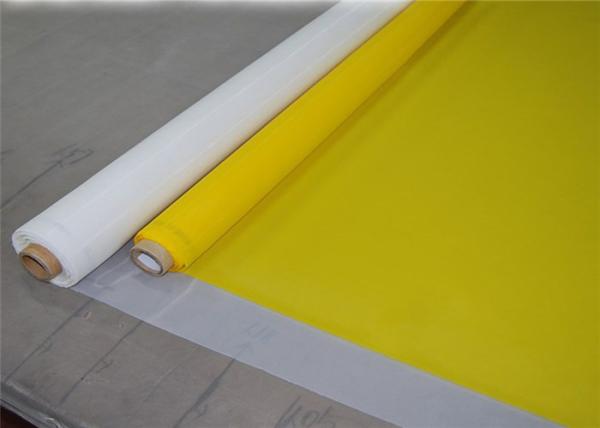 Quality Yellow Polyester Screen Printing Mesh For Automotive Glass Printing for sale