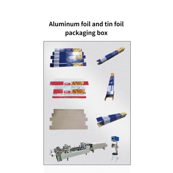 CQT-800 Automatic Folder Gluer Machine for Aluminum Foil and Tin Foil Packaging Box