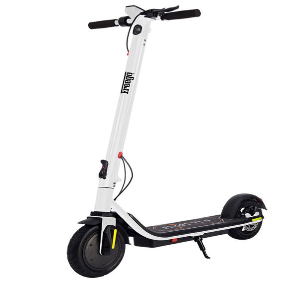 Quality APP Control Powerful Electric Scooter Double Damping System Folding Handle for sale