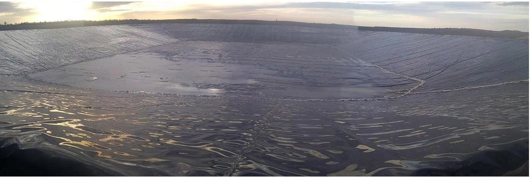 High Density Polyethylene LLDPE HDPE Geomembrane Sheet Lining For Pond