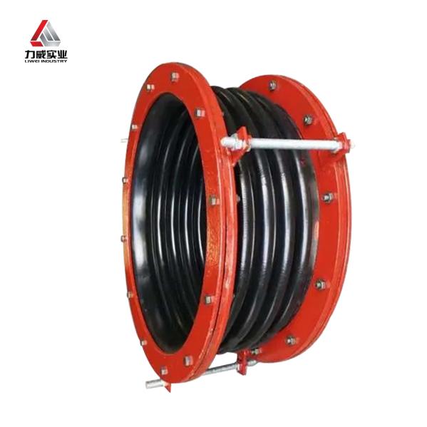 Quality DN350 Non Metal Rubber Compensator Flexibility Axial Lateral Angular Joint for sale