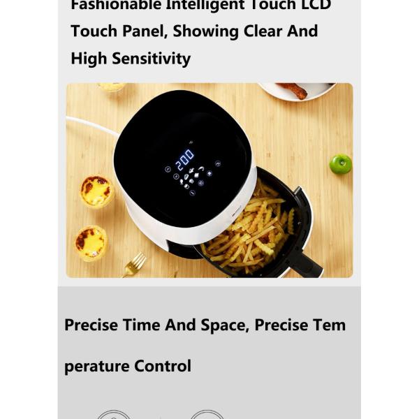 Youpin Silencare Air Fryer 2.5L 1300W Fritadeira Eletrica Led Digital Air Fryer Air Cooker Fryer