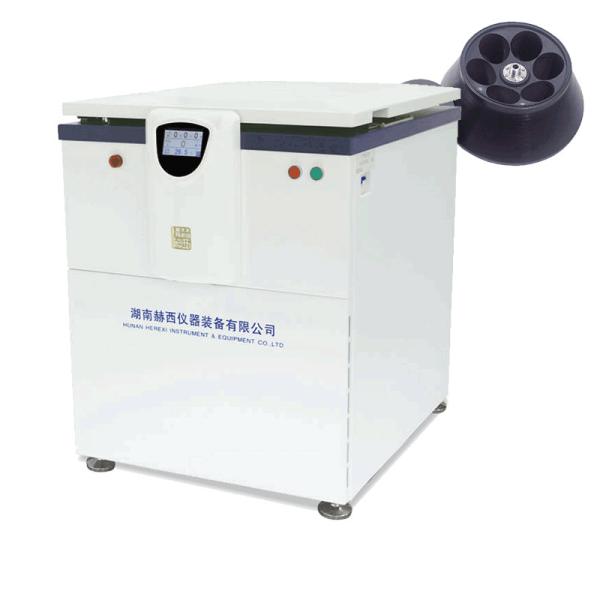 Quality Refrigerated Blood Sample Centrifuge Machine large capacity 6x1000ml Low speed for sale