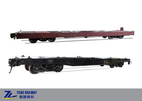 Quality 20GP Container Flat Bed Rail Car Train Loading Capacity 70 Tons 120km/h for sale