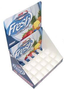 China Walmart Fresh Cardboard counter display Box on sale