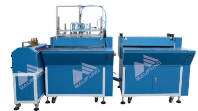 Double Stations Grey Cardboard Wrapping Machine for Hard Book Case Making Machine MF-SCM500A2