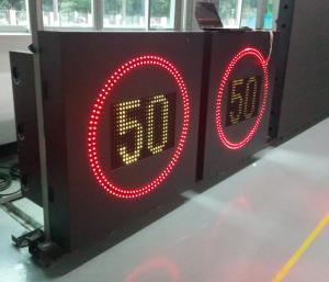 China 50W Traffic Speed Limit Signs Highway LED Variable Message Board wholesale