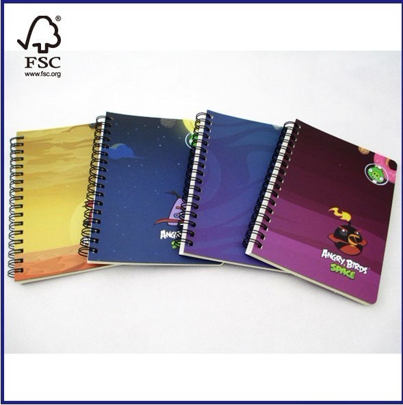 China high quality spiral hardcover notebook wholesale