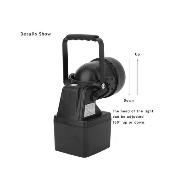 Intrinsically Safe Explosion Proof LED Work Light 1080Lm Adjustable Lamp Head