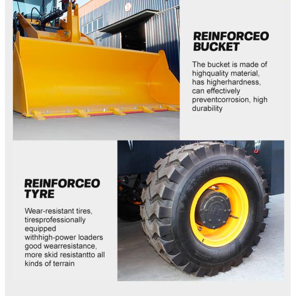 Hot Sales Construction Works 1.5 Ton Front End Loader Wheel Loader
