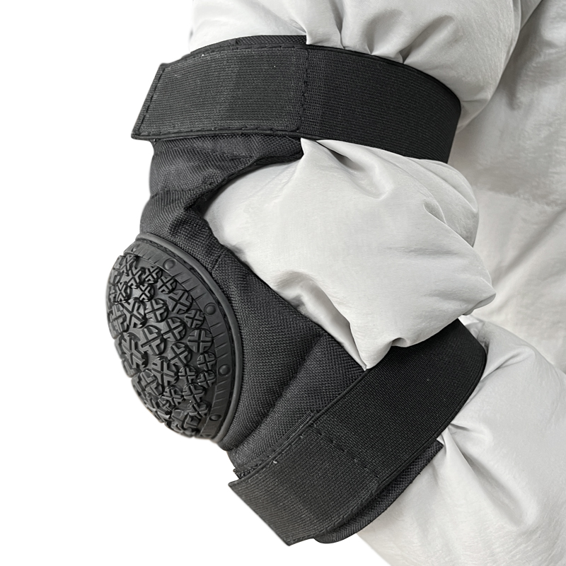 Design Thick TPR Hard Shell Knee Elbow Pads for 100% Polyester Industrial Applications