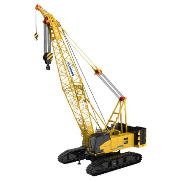 Quality Second Hand 100T Crawler Crane Boom 52 M +Fixed Jib 19 M used crawler cranes for sale