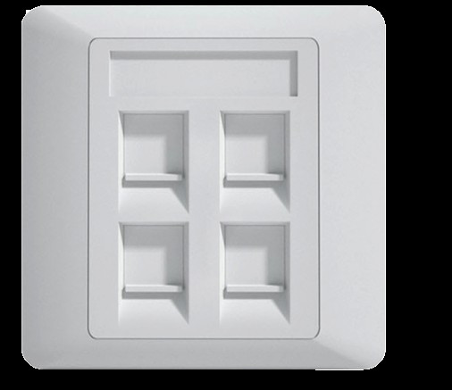 Unshielded CAT6 RJ45 Socket with 23% Lower EMI and 50μm Gold Plating for Industrial Networks