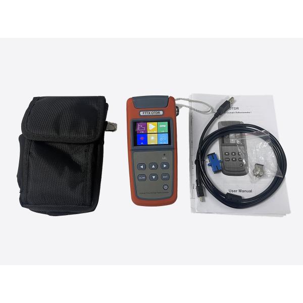 FTTX Mini OTDR Optical Time Domain Reflectometer 2.6 Inch Screen Fiber Optic OTDR