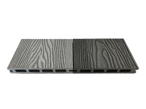 Outdoor Wood Plastic Composite Decking Wood Flooring 3D Embossed WPC Flooring Composite Deck