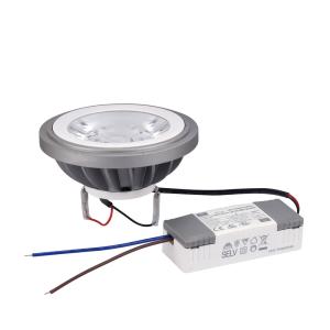 China 4000K Nature White AR111 LED Bulbs 24 Degree Flicker Free One Kit With External Driver wholesale