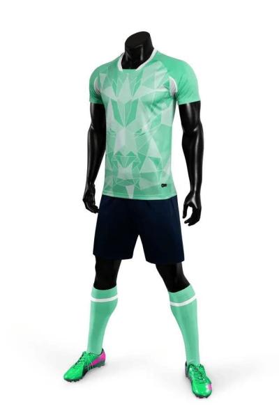 Quality                  Soccer Uniforms Sets Sports Wear Blank Soccer Jersey National Club Team Training Jersey Football Kits Soccer Kit              for sale