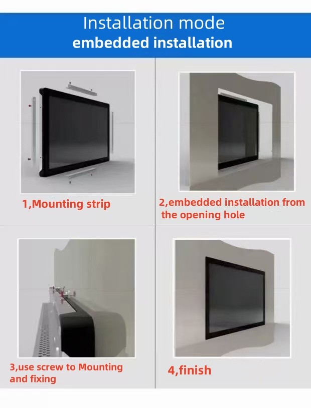 7 Inch Transparent LCD Touch Screen Customized Touch Screen Monitor