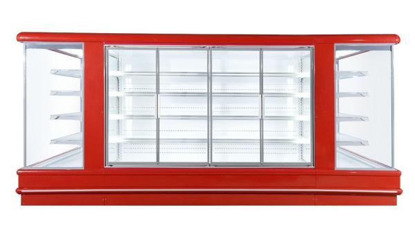 Quality Refrigerated Vertical Supermarket Multideck Open Chiller for sale