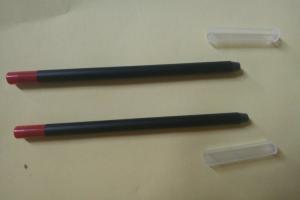 China PVC Long Lasting Lipstick Pencil Packaging Drawn Tube Silk Printing ISO on sale