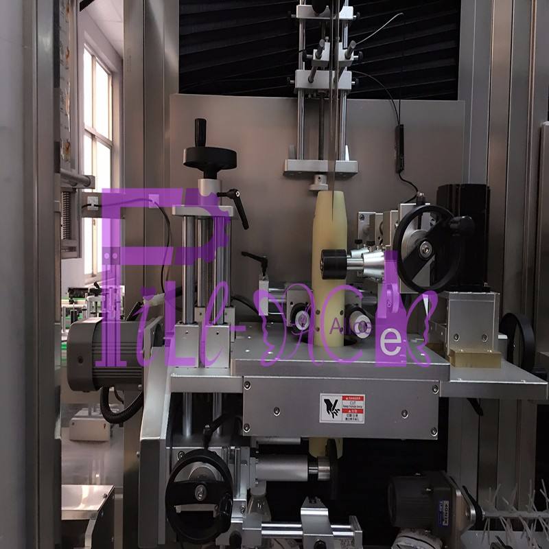 Double Head Stretch Sleeve Applicator Machine PLC Programmable Control