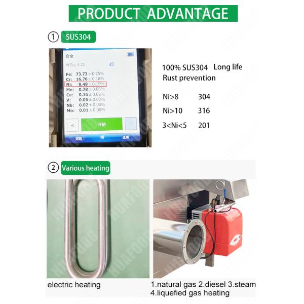 300KG/H Automatic Fryer Machine Fried Potato Production Line