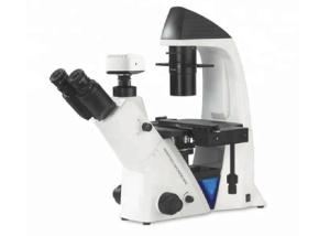 China Biological 40X Inverted Optical Microscope WF10X/22mm Trinocular wholesale