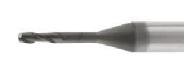 3mm-30mm Length 3 Flute Endmill C10 Graphite End Mill TiAlN Coated