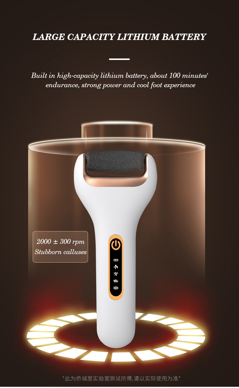 Wholesale Homeuse Automatic Foot Skin Care Electric Foot Scrubber Dead Skin Remover Foot Callus Remover