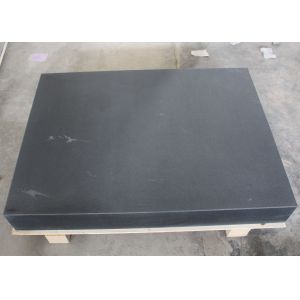 China Black Precision Granite Surface Plate High Strength And Hardness wholesale