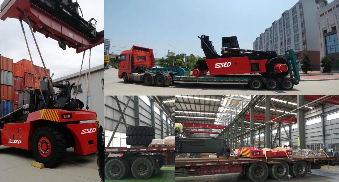 20ft 40ft Container Forklift Reach Stacker For Terminal Port