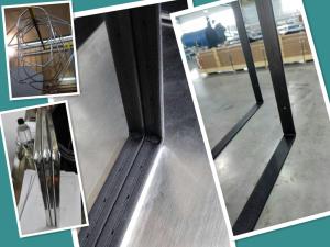 China Warm Edge Spacer Bending Machine / Aluminum Profile Bending Machine on sale