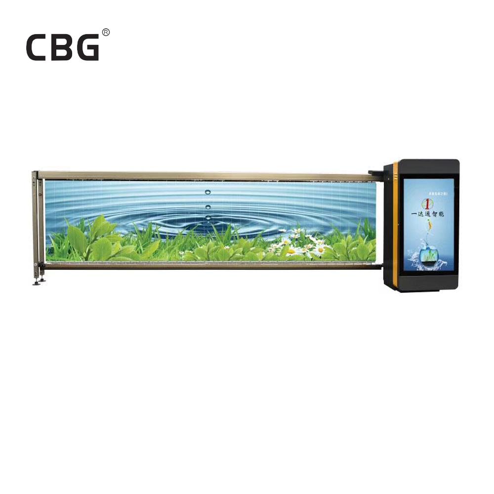 Insulation Class F Automatic Remote Control Flap Barrier Gate With Light