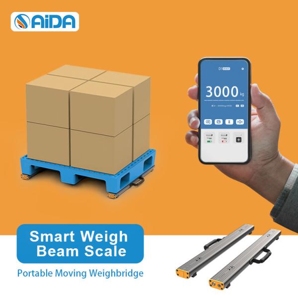Quality New Type Pallet Beam Scale with Blue Tooth Printer for Logistics and Warehousing for sale