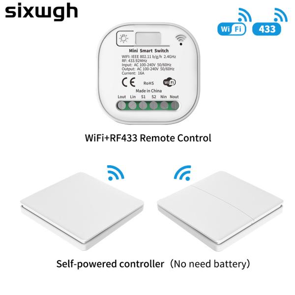 Quality Wireless Zigbee Smart Switch 2.4GHz Switch IP44 Waterproof for sale