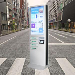 Restaurant Public Multiple Mobile Phone Charging Station Kiosk With Lock Box