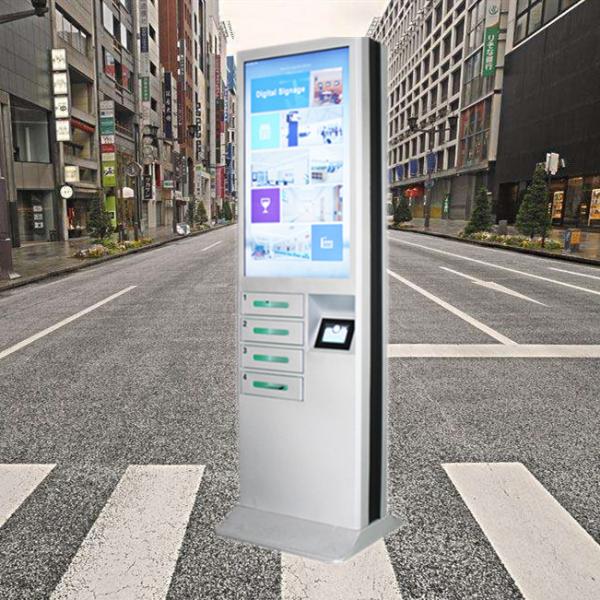 Quality Restaurant Public Multiple Mobile Phone Charging Station Kiosk With Lock Box for sale