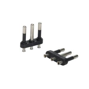 China 4MM 10A 3 Pin Power Switch​ VDE Plug Insert Convenient wholesale