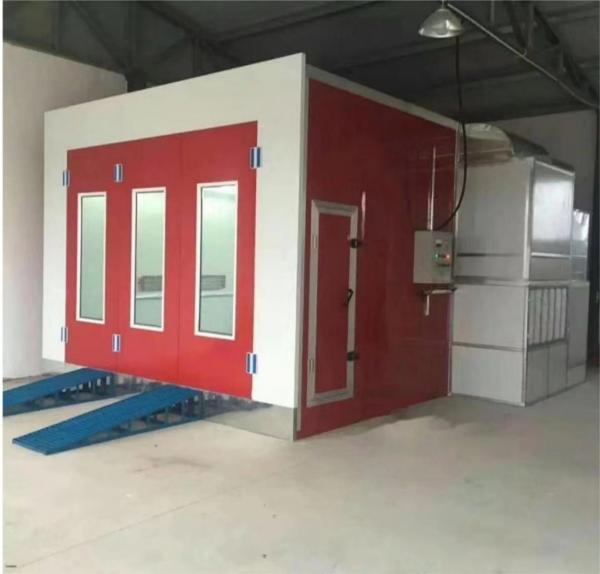 Quality Galvanized Steel Car Paint Oven CE Approval Auto Body Spray Booth for sale