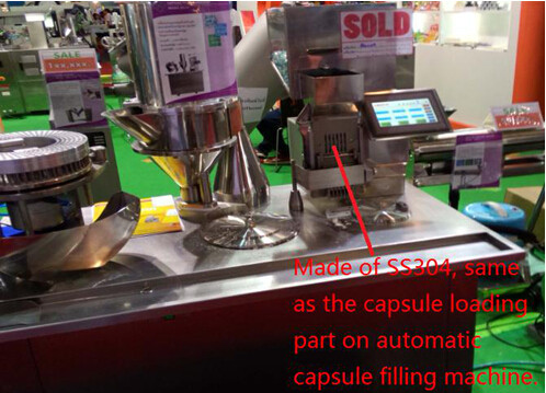380V 50Hz Semi Auto Capsule Filling Machine Small Pharmacy Filling Machinery