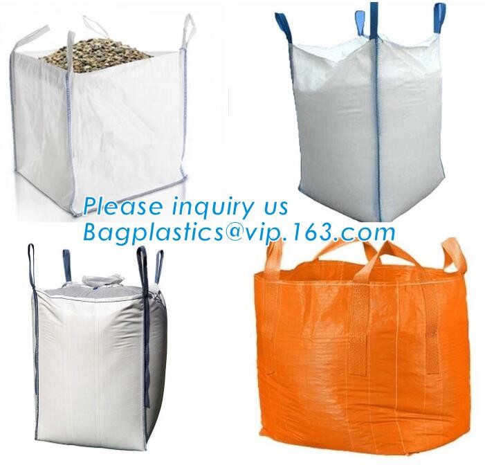 customizable PP u-panel baffle big bag /coated white woven PP jumbo bag/ventilated 4 panel baffle bag/all colors availab