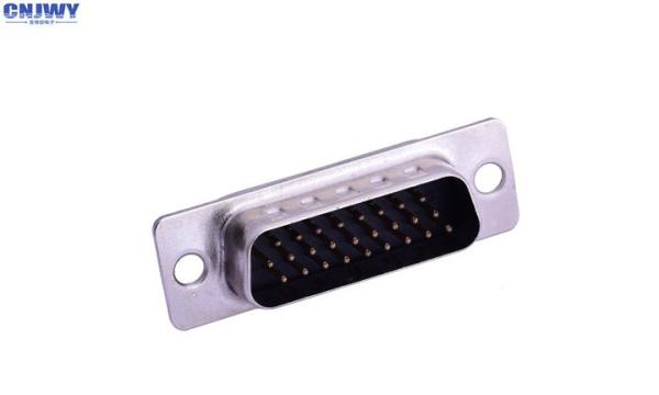 Quality Three Row Db 26 Pin Connector , 180 Degree D Sub Male Connector Copper Alloy for sale